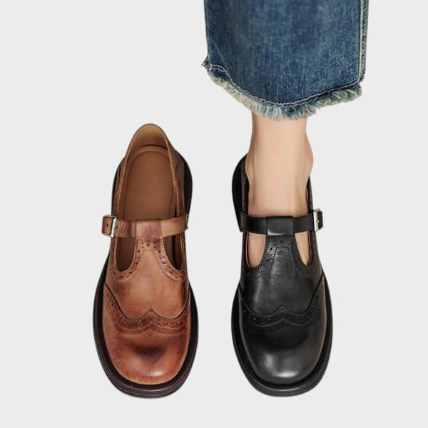 Alexandra - Sapatos elegantes em pele