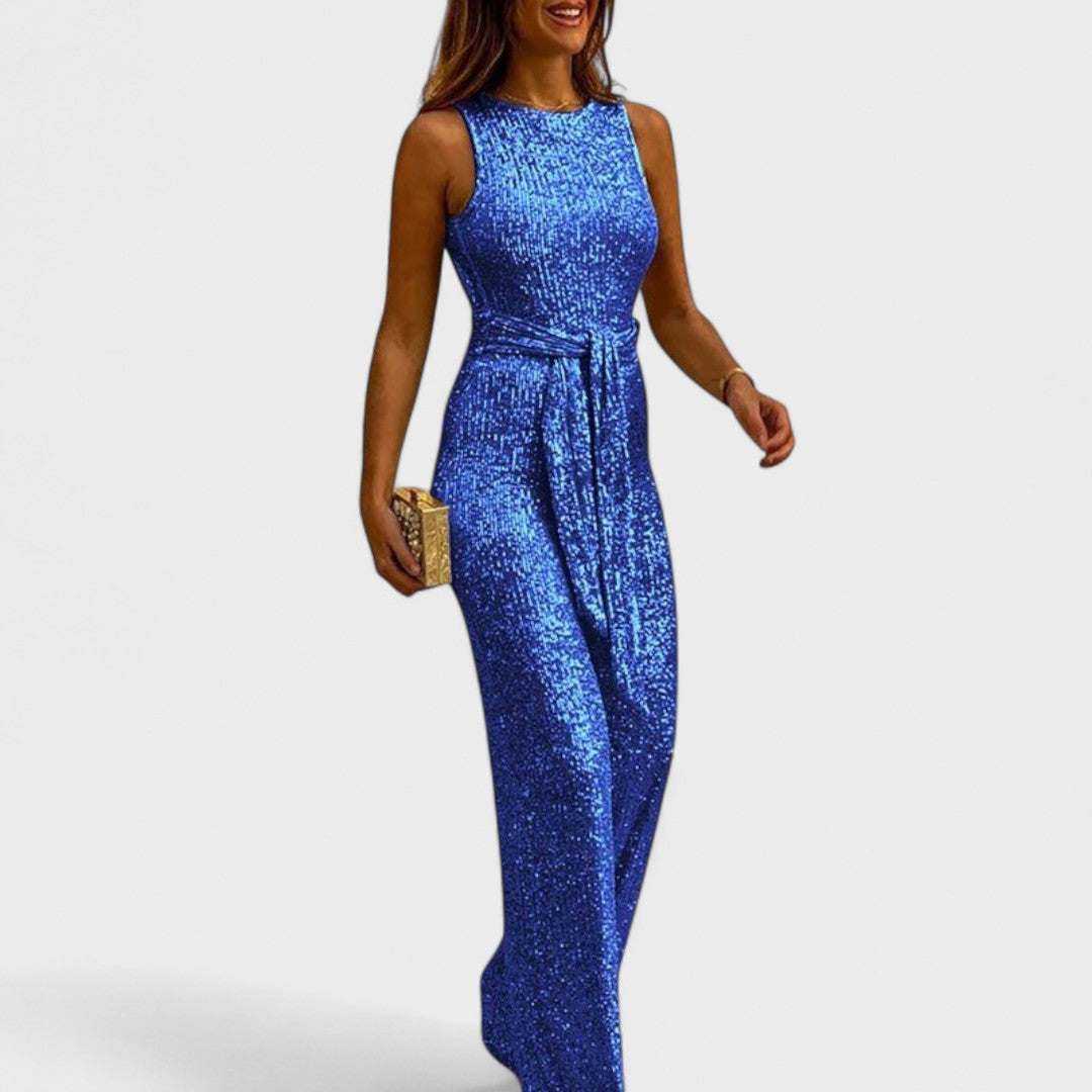 Madalena - Macacão Brilhante para Festas