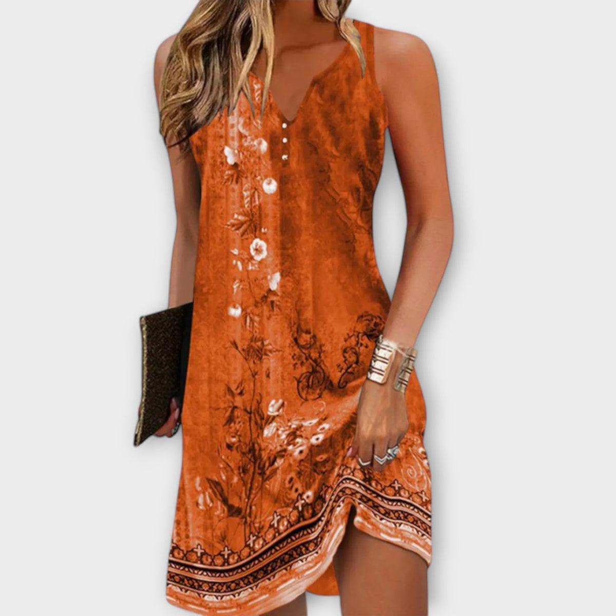 Flávia - Vestido de camisa midi