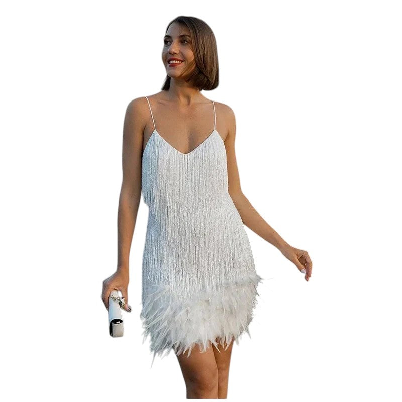 Susana - Vestido Curto com Alças Finas